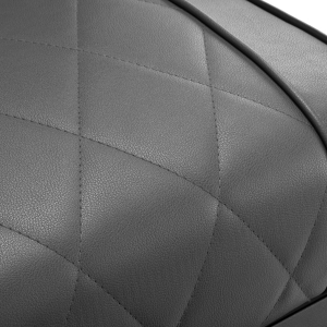 Hair System fotel barberski BM88066B szary czarna rama  (154178)