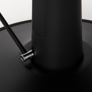 Gabbiano fotel fryzjerski Lucca Brązowy czarna podstawa  (154154)