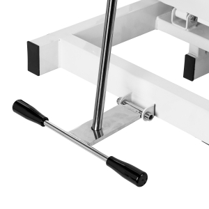 Fotel kosmetyczny hydrauliczny Sillon A 210DH z kołyską biały  (154692)