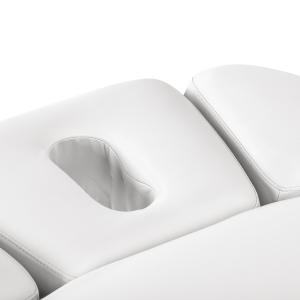 Leżanka SPA Sillon Relax biała z czarną podstawą (156150)