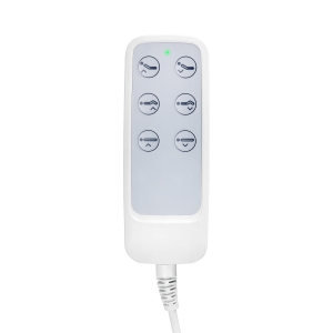 ACTIVESHOP Fotel kosmetyczny elektryczny SILLON Lux 273b 3 silniki biały 