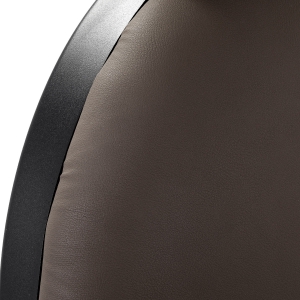 Gabbiano fotel barberski Niccolo brązowy bezguzikowy (153415)