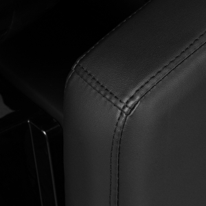 Gabbiano Myjnia fryzjerska Carmen z regulowanym podnóżkiem czarna (153420)