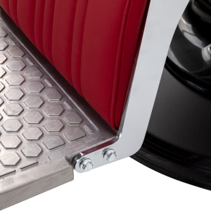 Gabbiano Fotel barberski Elias Czerwony (155286)