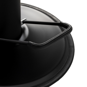 Gabbiano fotel fryzjerski Lucca Brązowy czarna podstawa  (154154)