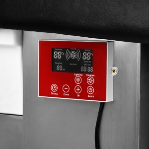 Myjnia fryzjerska z leżanką Head Spa Gabbiano 017 czarna (155890)