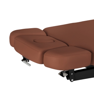 Leżanka SPA Sillon Relax brązowa z czarną podstawą (156149)