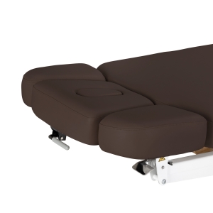 Leżanka SPA Sillon Relax brązowa ciemna z jasnobrązową podstawą (156152)