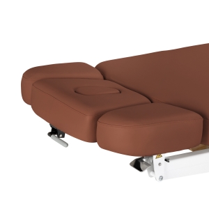 Leżanka SPA Sillon Relax brązowa z jasnobrązową podstawą (156154)