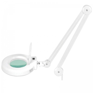 ACTIVESHOP Zestaw fotel 210 + lampa lupa led S5 + taboret 302