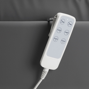 ACTIVESHOP Fotel kosmetyczny elektryczny SILLON Lux 273b 3 silniki szary 