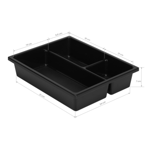 Gabbiano pomocnik fryzjerski ze sterylizatorem UV 68UV czarny (147025)