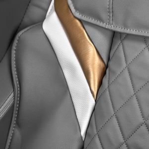 Sakura fotel masujący Classic 306 Biało Szary (148557)