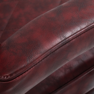 Hair System fotel barberski BM88066 bordowy  (150111)