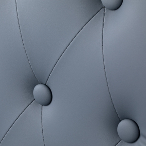 Gabbiano Fotel barberski Francesco grafitowy z czarną ramą (153412)