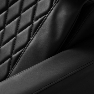 Gabbiano Myjnia fryzjerska Sylvia z elektrycznym podnóżkiem i masażem czarna (153418)