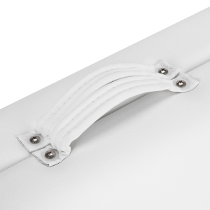 Balance stół składany do masażu aluminiowy 3 segmentowy white (155274)