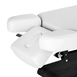 Leżanka SPA Sillon Relax biała z czarną podstawą (156150)