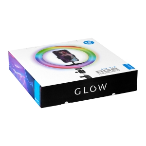 GLOW lampa pierścieniowa ring 13"" RGB bsc ze statywem 10W (148021)