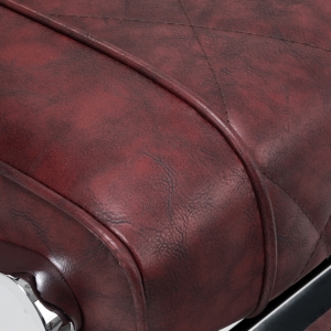 Hair System fotel barberski BM88066 bordowy  (150111)