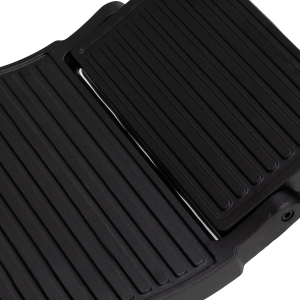 Gabbiano Fotel barberski Bruno brązowy z czarną ramą (153408)