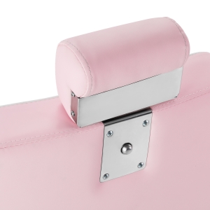 Gabbiano fotel barberski Visionerio różowy chrom rama  (155269)