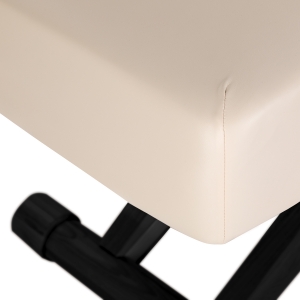 Leżanka SPA Sillon Siesta kremowa z czarną podstawą (154683)