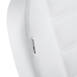 Fotel kosmetyczny do pedicure elektryczny Azzurro 706 1 silnik biały (154883)