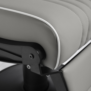 Fotel barberski Gabbiano Levi szary  (155574)