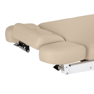Leżanka SPA Sillon Relax beżowa z czarną podstawą (156146)