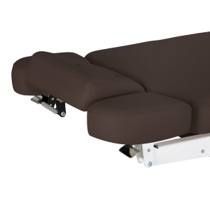 Leżanka SPA Sillon Relax brązowa ciemna z czarną podstawą (156147)