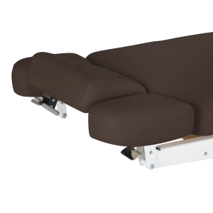 Leżanka SPA Sillon Relax brązowa ciemna z jasnobrązową podstawą (156152)