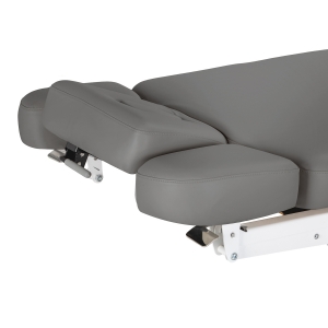 Leżanka SPA Sillon Relax szara z jasnobrązową podstawą (156153)