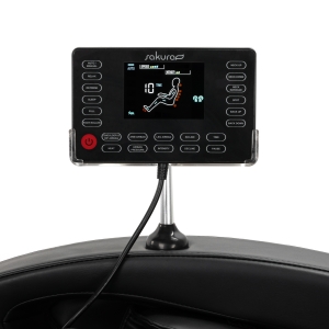 Sakura fotel masujący Standard 801 czarno-czerwony (148098)