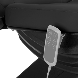 Elektryczny fotel kosmetyczny SILLON CLASSIC 3 silniki czarny (150220)