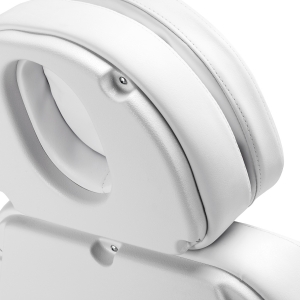 Elektryczny fotel kosmetyczny SILLON CLASSIC 3 silniki z podgrzewaniem second edition biały  (152218)