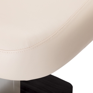 Leżanka SPA Sillon Comfort kremowa z czarną podstawą (154688)