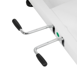 Fotel kosmetyczny do pedicure elektryczny Azzurro 706 1 silnik biały (154883)