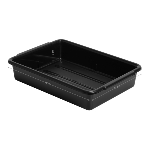 ACTIVESHOP Fotel kosmetyczny Sillon z kuwetami czarny 
