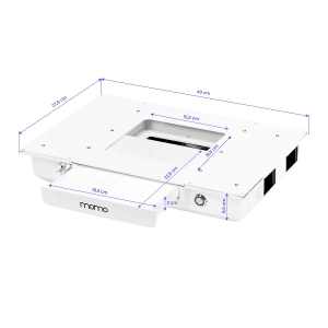 Biurko kosmetyczne MOMO L03 z pochłaniaczem