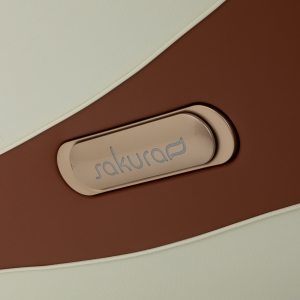 Sakura fotel masujący Luxury 808 biało beżowy (154184)