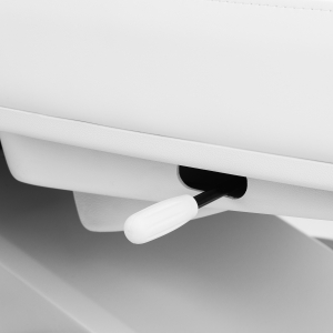 Fotel kosmetyczny elektr. Azzurro Lux 3m pedi biały  (154879)