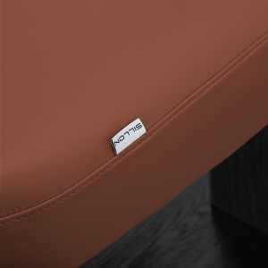 Leżanka SPA Sillon Relax brązowa z czarną podstawą (156149)