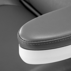 Fotel kosmetyczny elektr. Azzurro 870S pedi 3 siln. szary (109082)