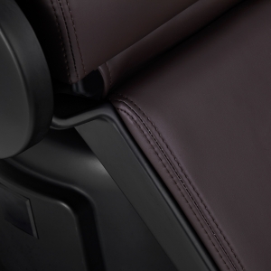 Fotel Barberski elektryczny Gabbiano Duke Brązowy  (149527)