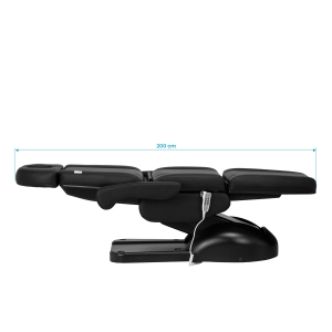 Fotel kosmetyczny Azzurro Lux 3m czarny (152197)