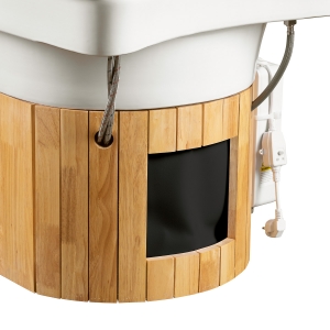 Gabbiano Leżanka Myjnia Head Spa Bali czarna  (154391)