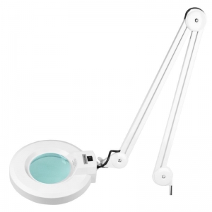 ACTIVESHOP Lampa lupa S4 + statyw biała 