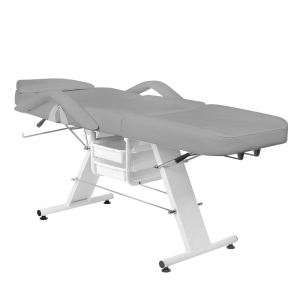 ACTIVESHOP Fotel kosmetyczny Basic 202 z kuwetami szary 