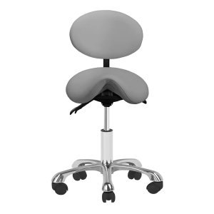 ACTIVESHOP Taboret kosmetyczny 1025 szary Giovanni